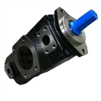 Pompă cu palete Parker Denison T6C T6D T7C T7D T7E T6CC T6C-022-2R00B1 T6DC-B35-B25-4-L-00-C1 T6CC-B{{18 }} Pompă hidraulică cu palete duble B12