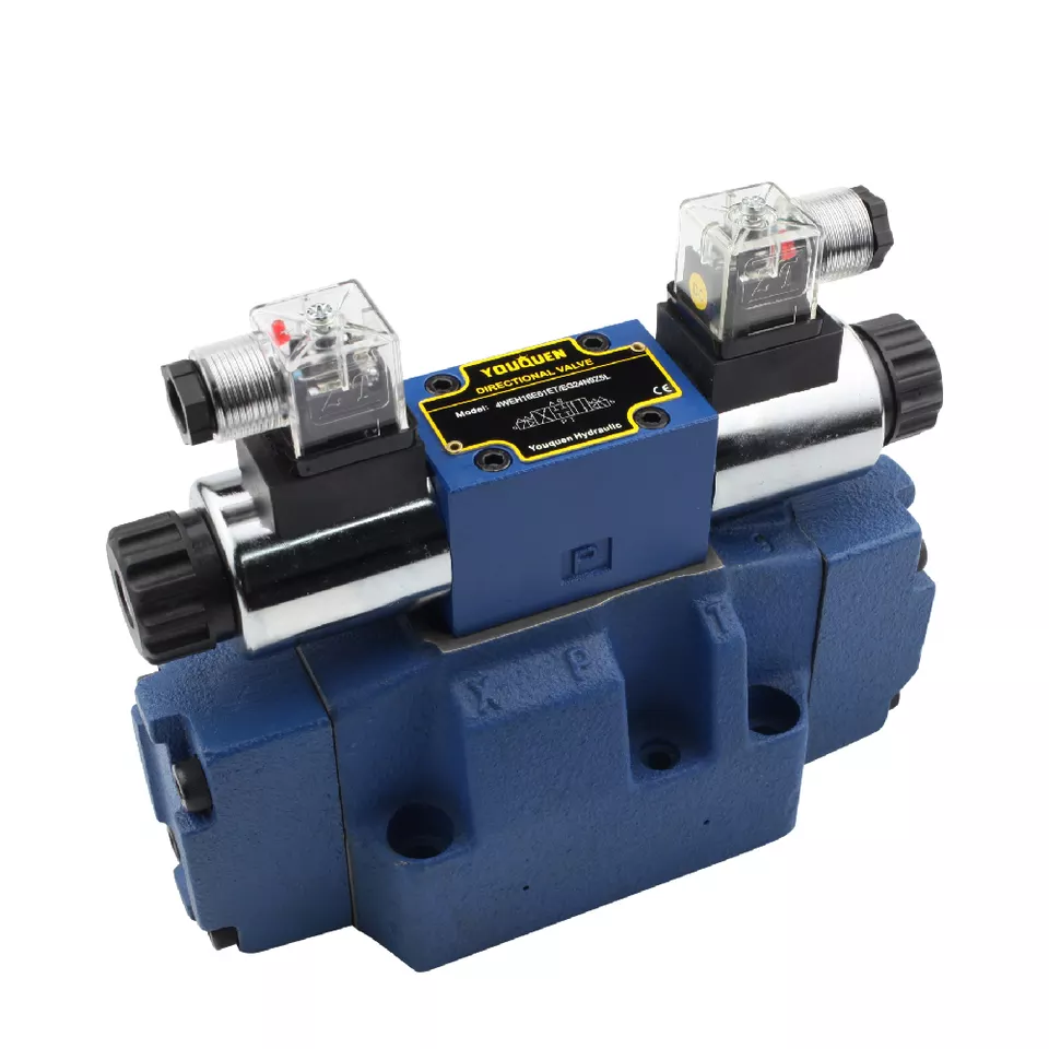 Supapă hidraulică direcțională acționată electro-hidraulic 4WEH16E J G-DC24V AC220V